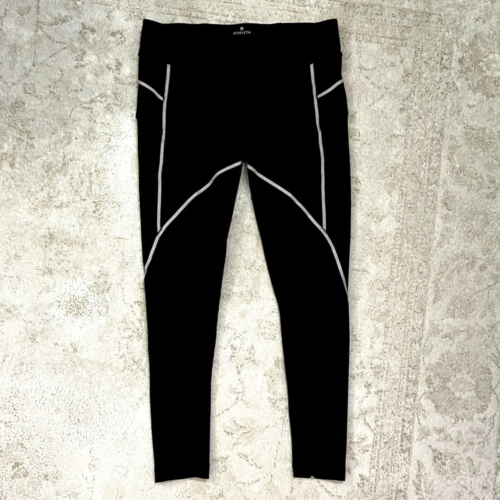Athleta Reflective Stride Legging Pant.